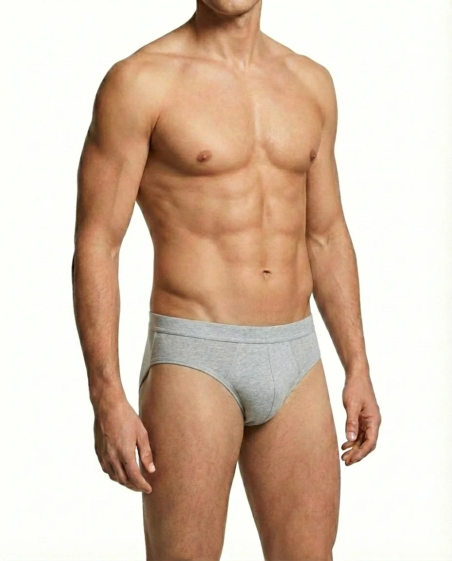 Luxe Egyptian Cotton Briefs 3 pairs (1 pack) - Image 1