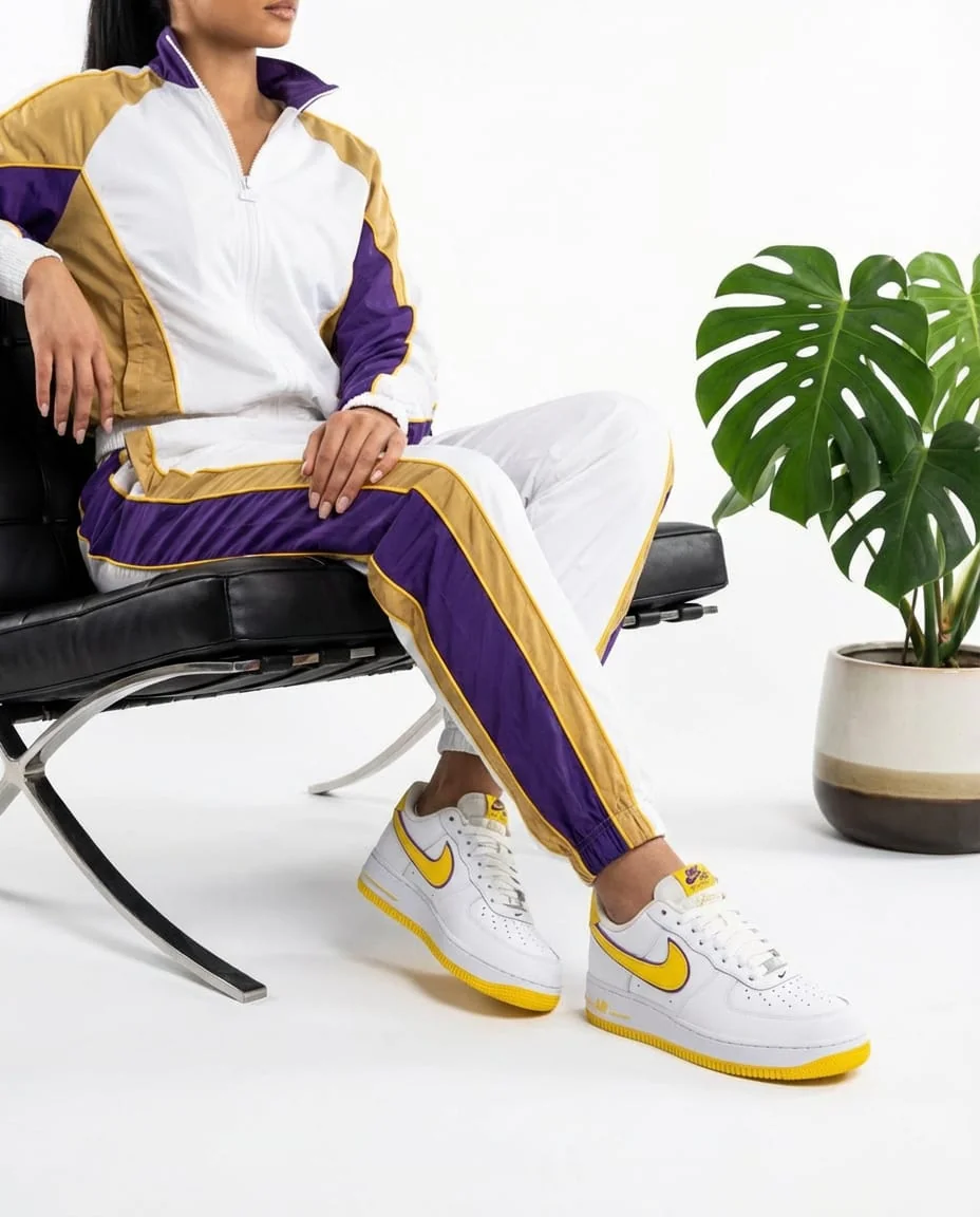 Nike Air Force 1 Low Retro QS "Lakers Home" - Image 1