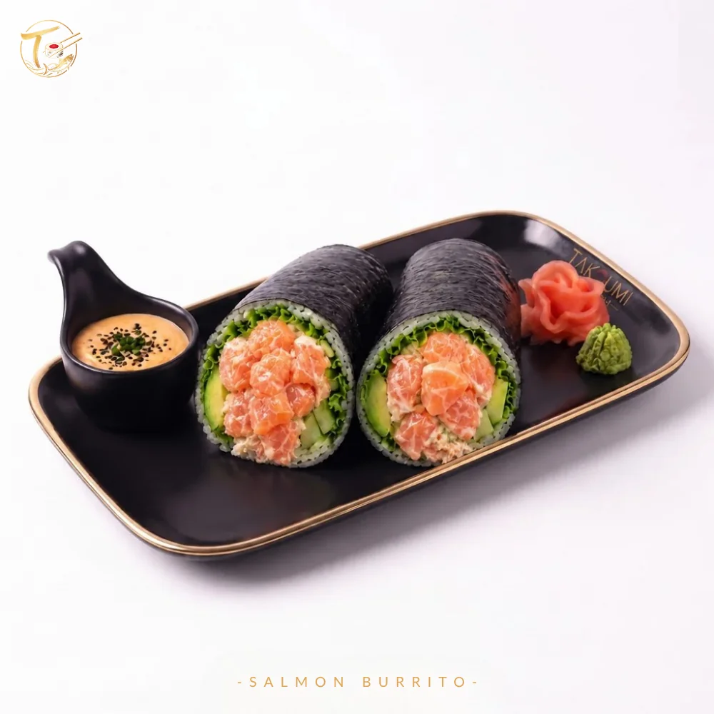 Salmon Burrito