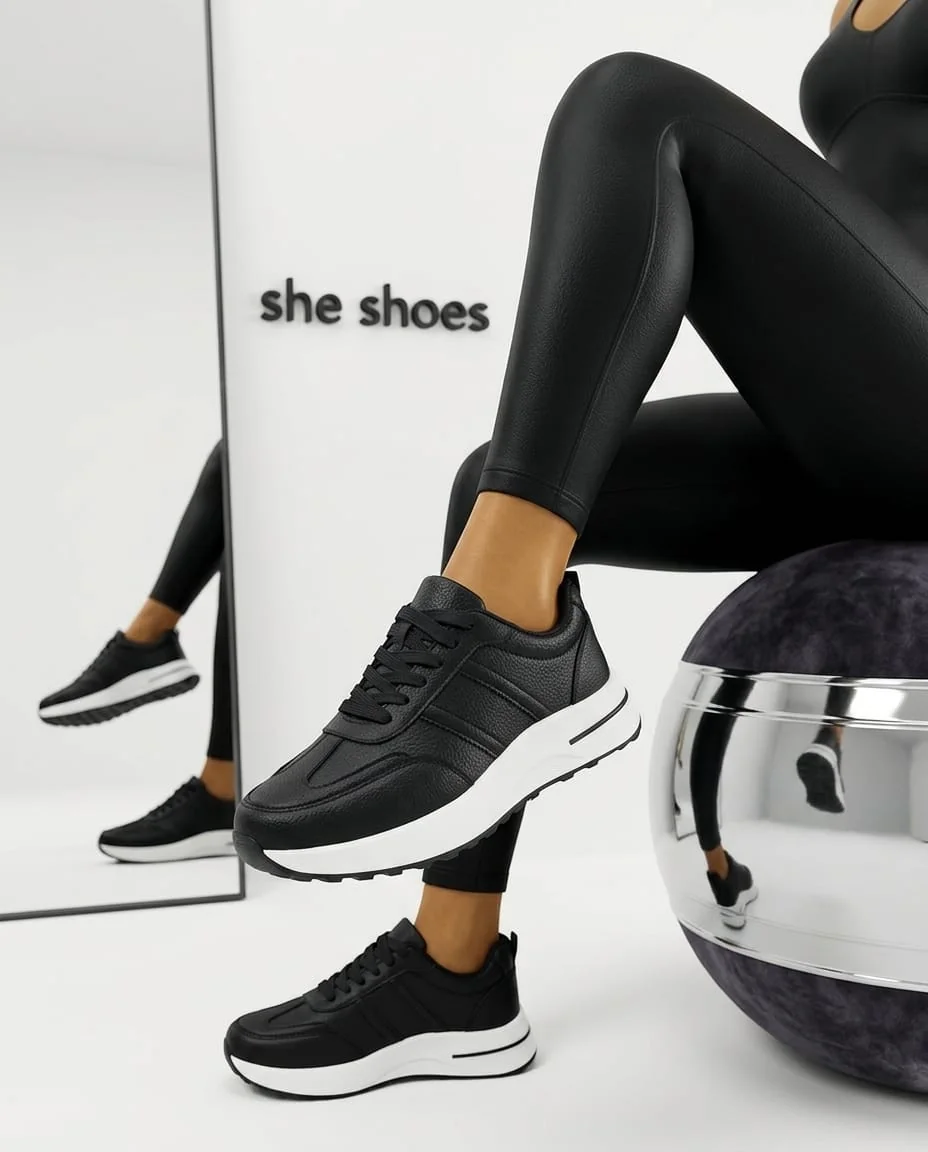 Urban Edge Leather Sneakers