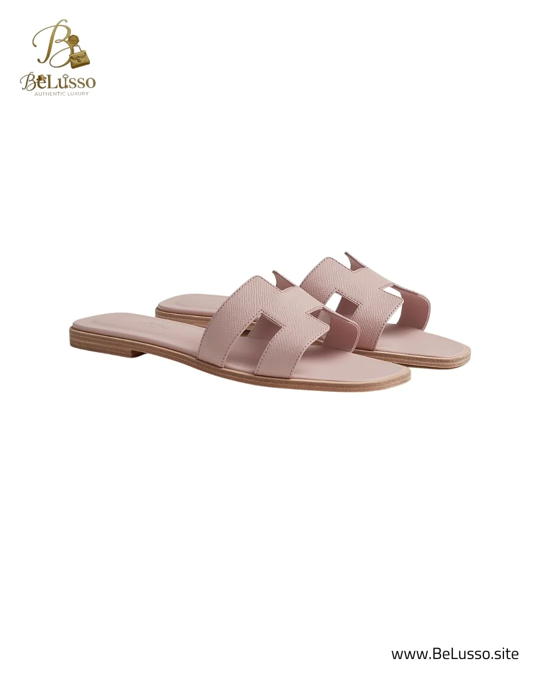 ❌️Sold Out❌️Hermès Oran Sandal – Rose Azalée Epsom Leather - Image 1