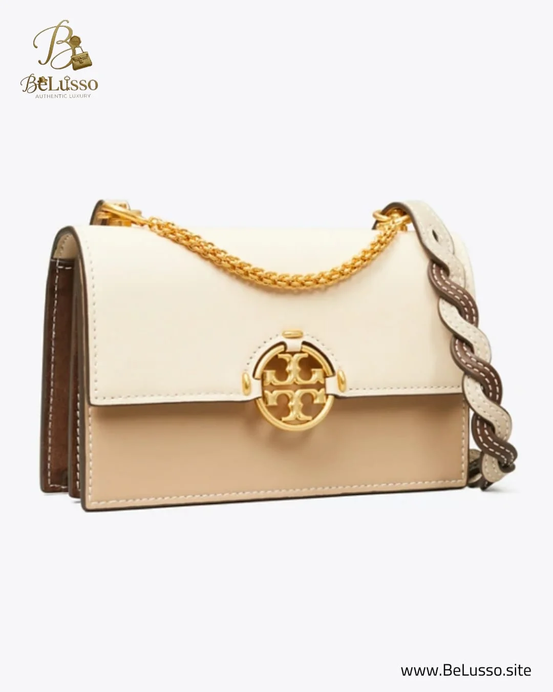 Tory Burch Miller Color-Block Shoulder Bag - Image 1