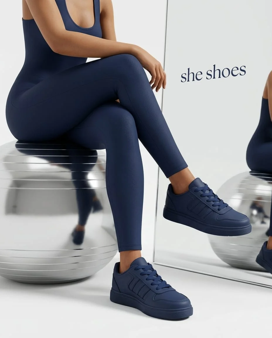 she shoes | Monochrome Urban Sneaker