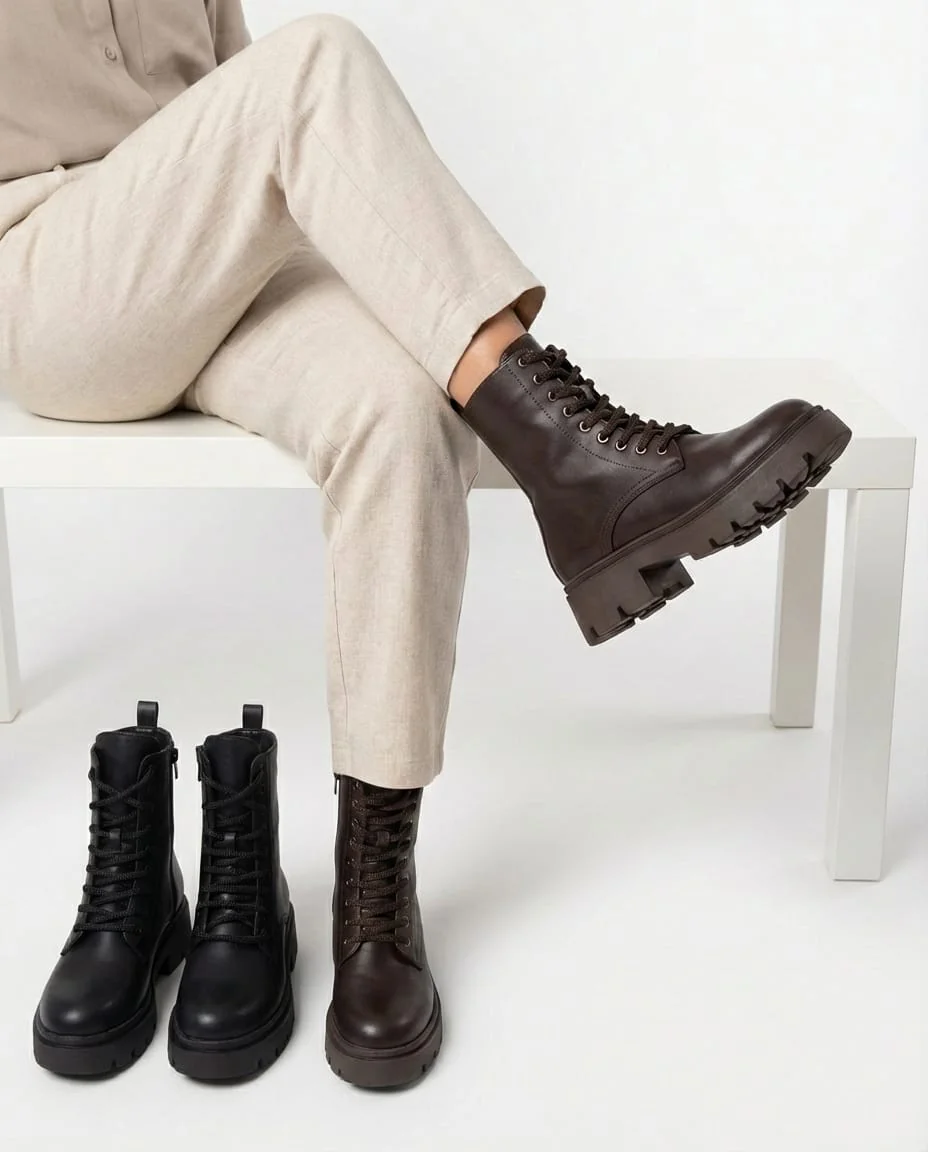 The Anya Essential Lace-Up Boot - Image 1