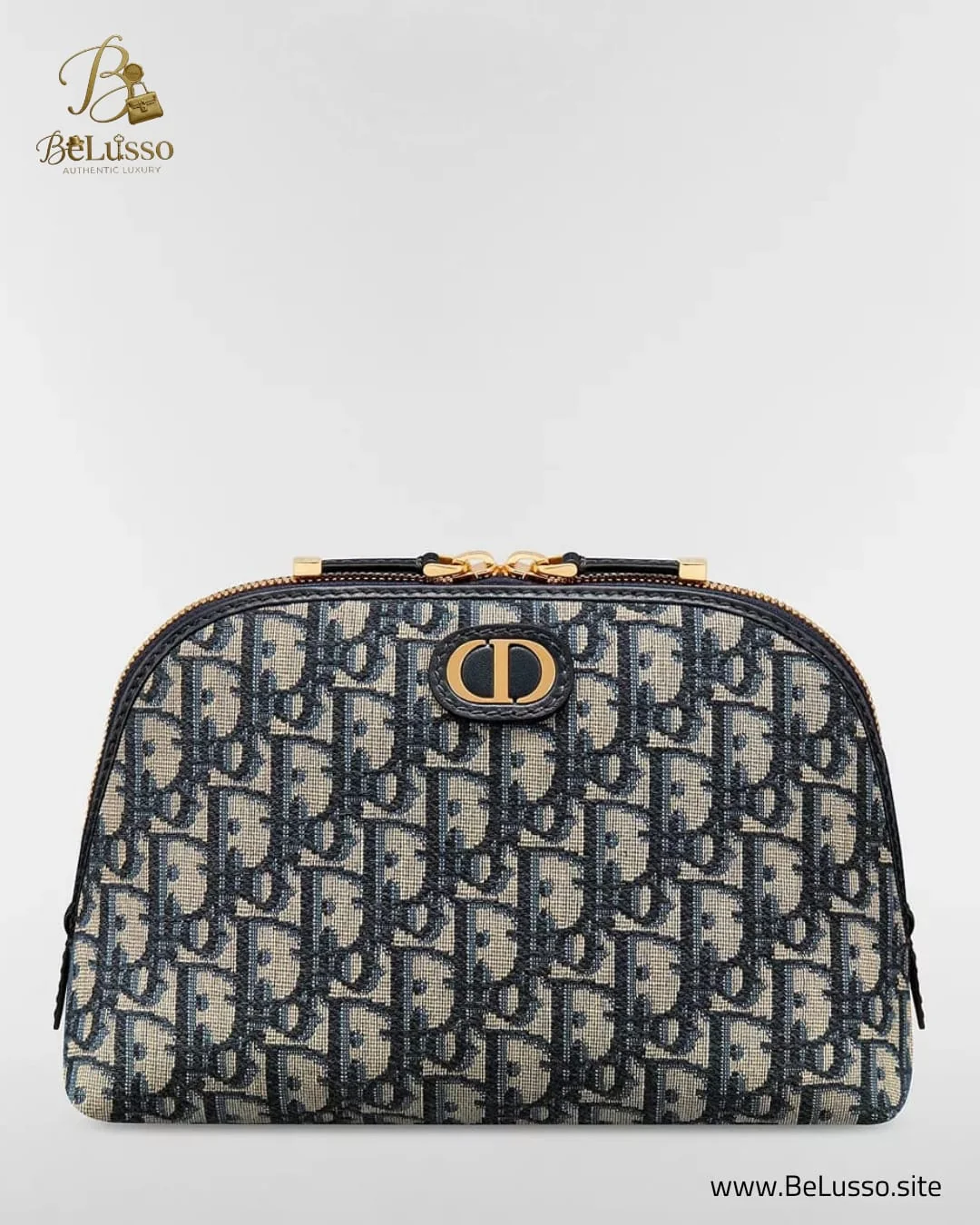 ​❌️Sold Out❌️Dior Travel Pouch in Blue Dior Oblique Jacquard