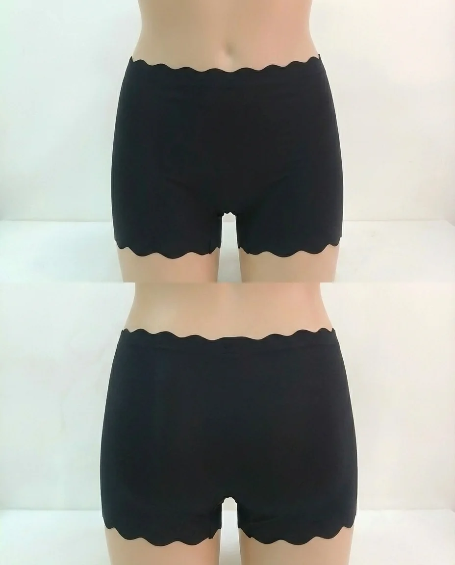 Girls' Seamless Scalloped shorts - Image 1